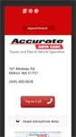 Mobile Screenshot of accurate-autocare.com
